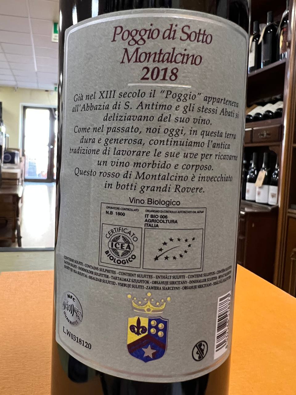 Poggio di Sotto Rosso di Montalcino 2018