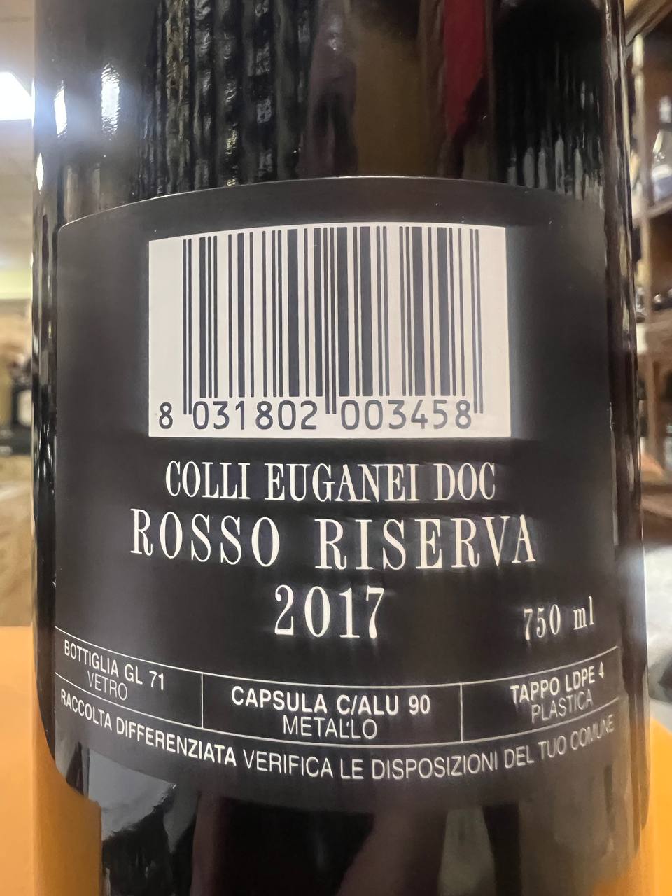 Rosso Riserva Vignalta 2017 - DOC Colli Euganei