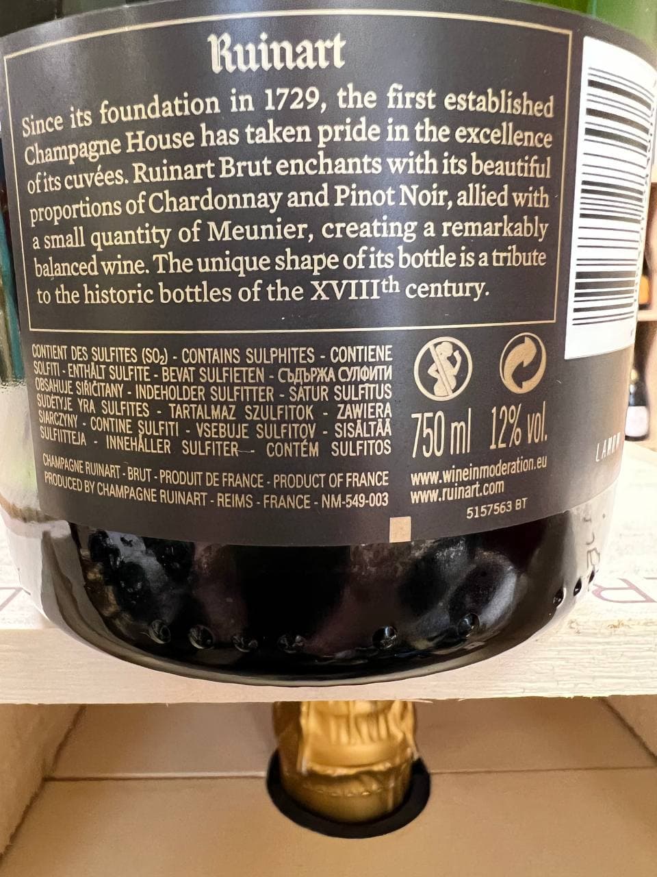 Champagne Ruinart Brut