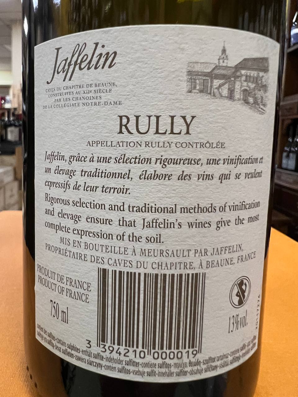 Jaffelin Rully Blanc 2020