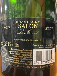 Champagne Salon Cuvèe S 2004