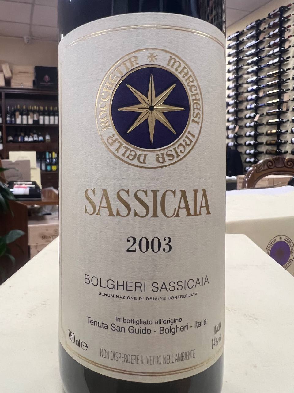 Sassicaia 2003 - Tenuta San Guido