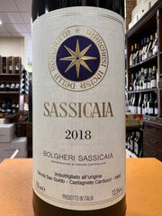 Tenuta San Guido Sassicaia 2018