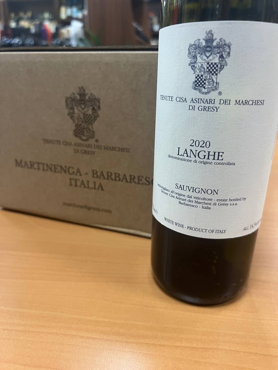 Cassa 6 bottiglie di Sauvignon Blanc Langhe DOC 2020 Marchesi Di Gresy