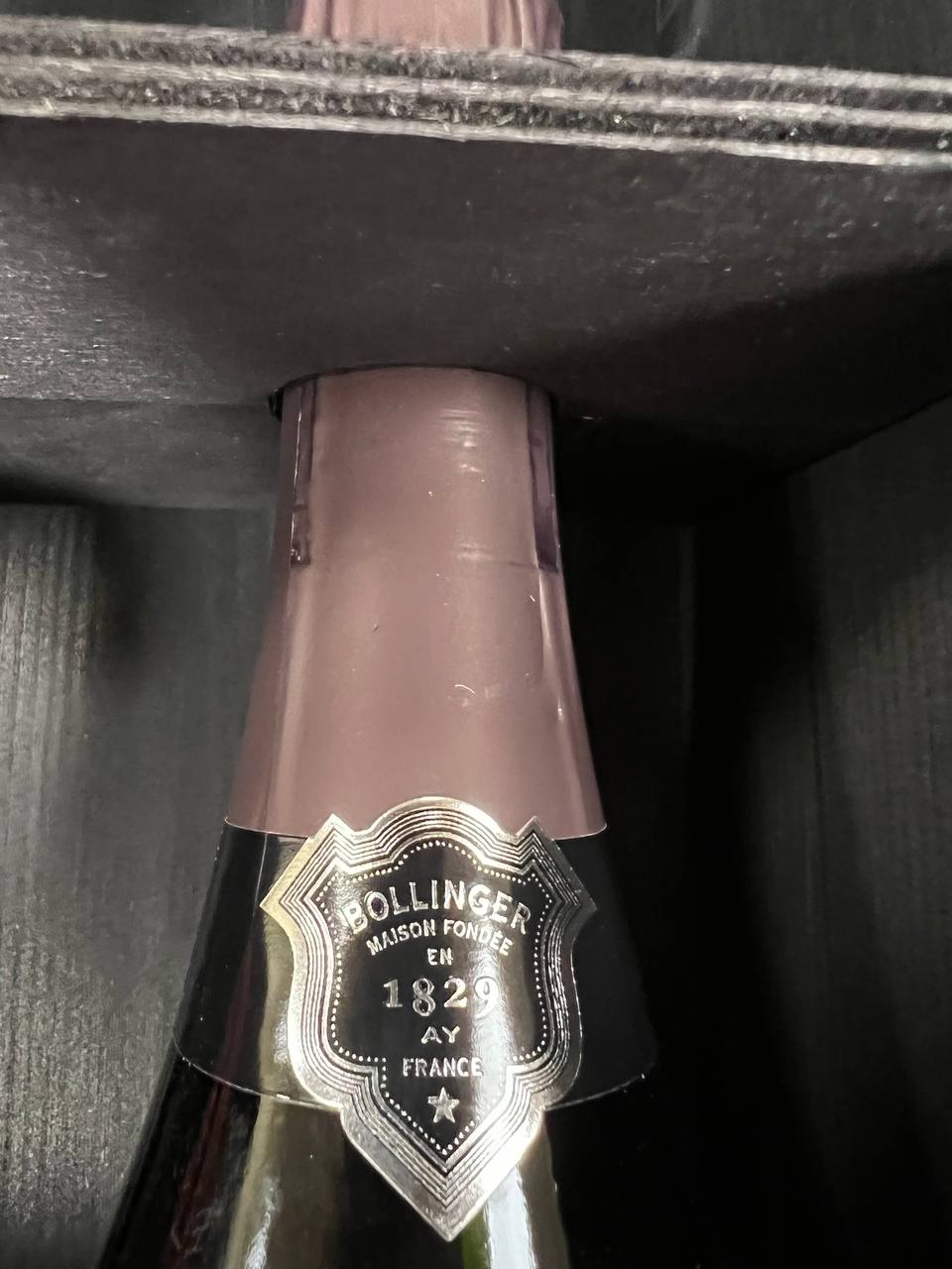 Bollinger Sciabolly Champagne La Grande Année Rosè 2005