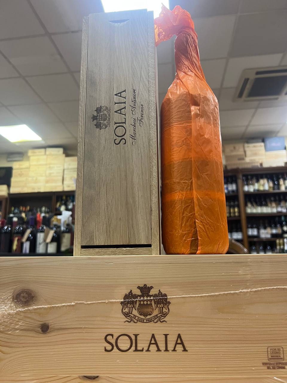Solaia 2017 in cassetta legno