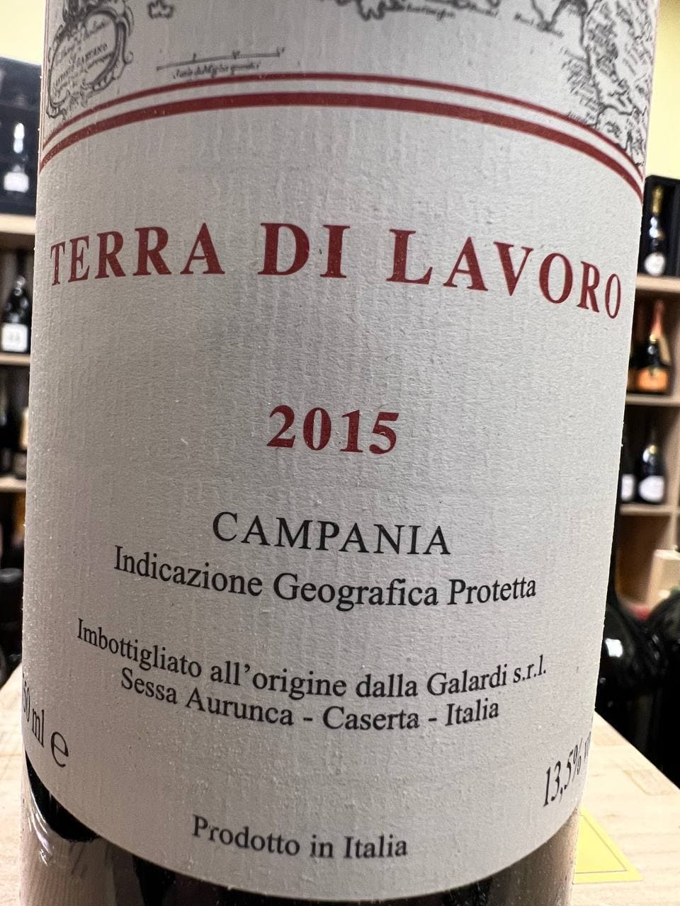 Terra di Lavoro 2015 Galardi