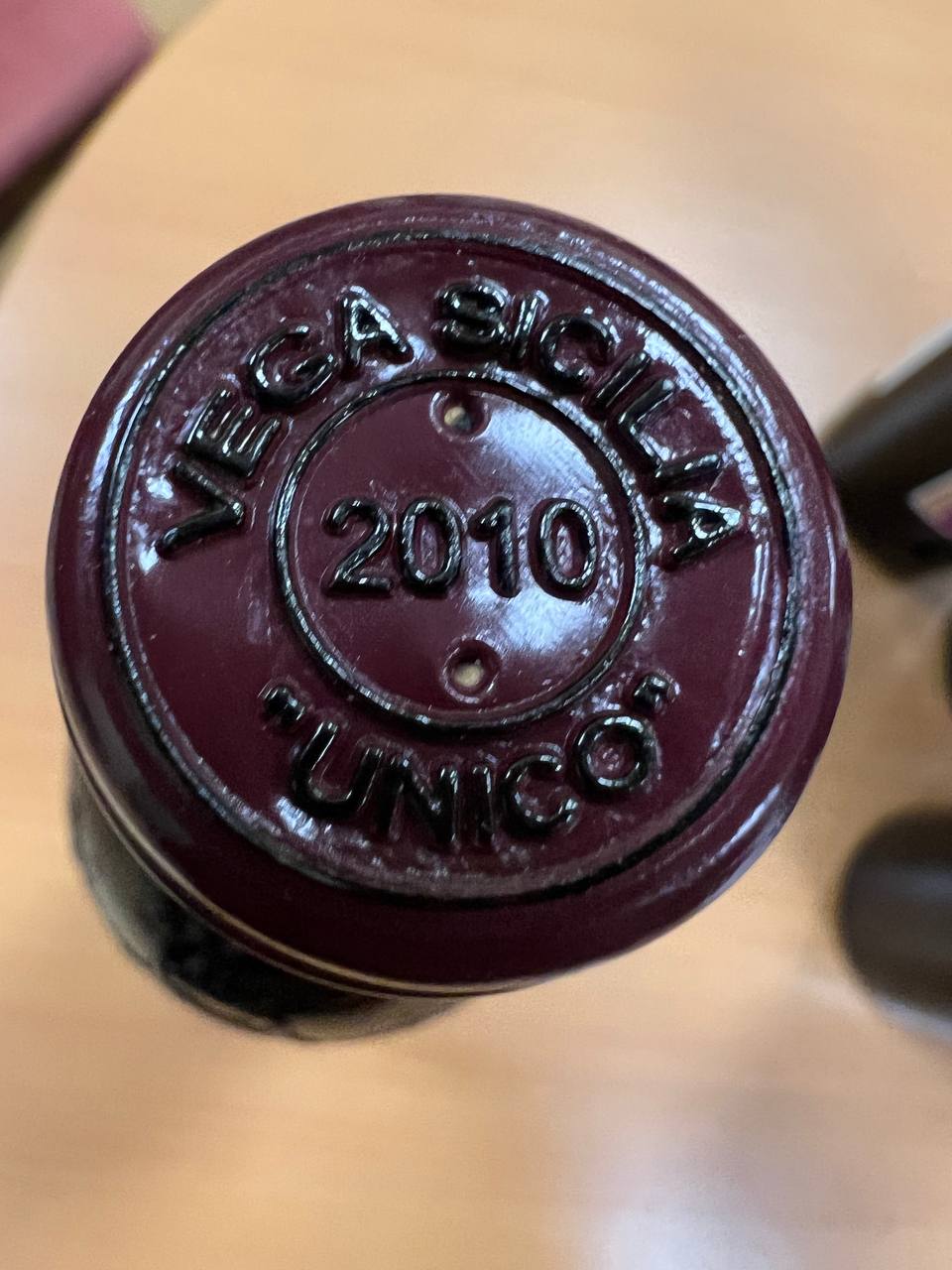 Unico 2010 Vega Sicilia