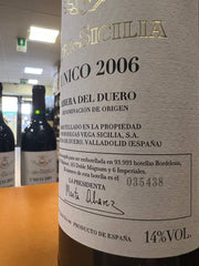 Unico 2006 Vega Sicilia - Ribera Del Duero