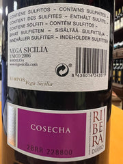 Unico 2006 Vega Sicilia - Ribera Del Duero