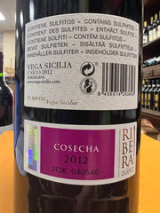 Unico 2012 Vega Sicilia - Ribera Del Duero