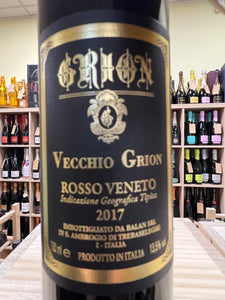 Vecchio Grion  2017 Rosso Veneto IGT  - Con cassetta legno