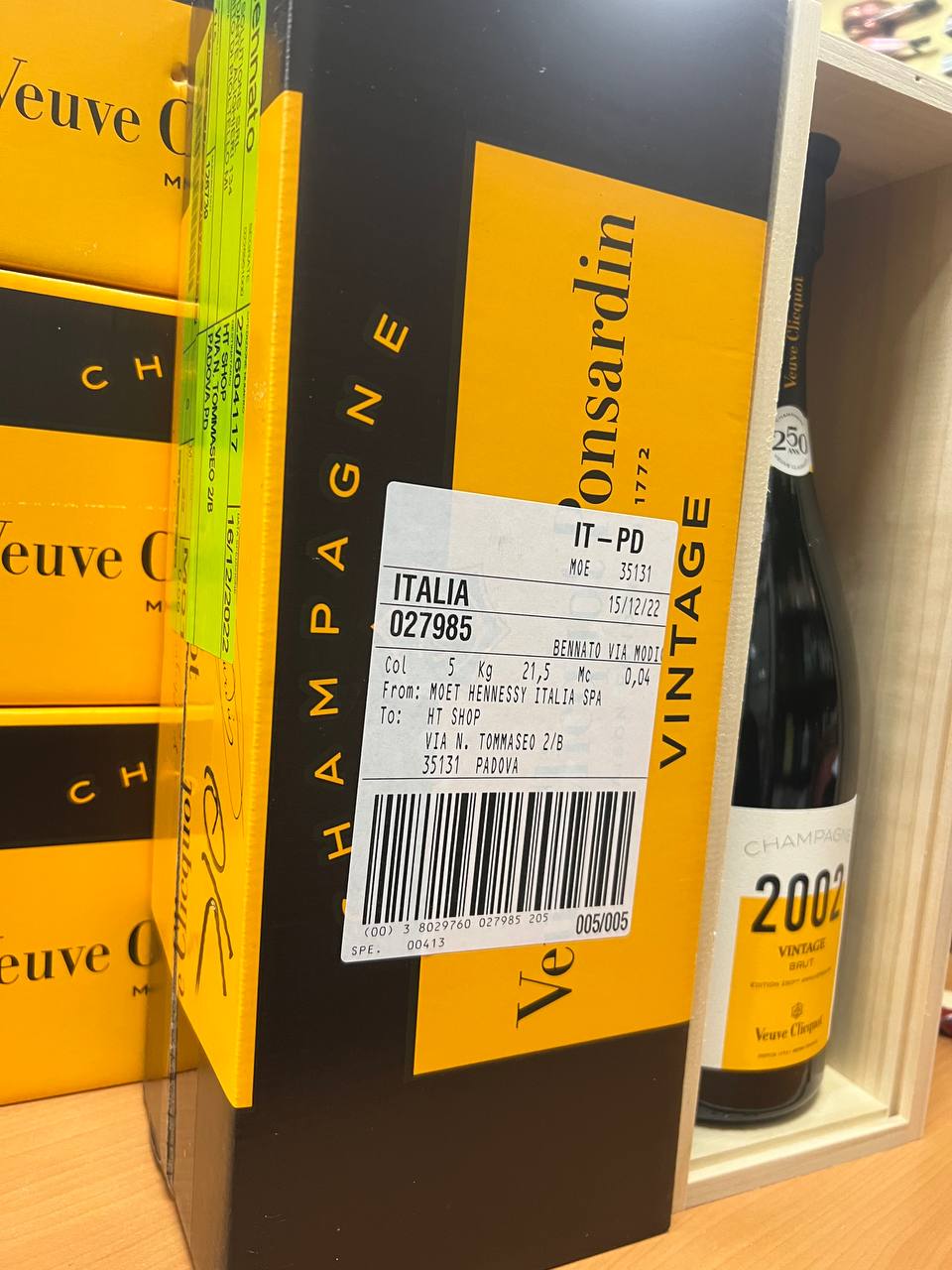 Veuve Clicquot Vintage 2002 Magnum - Anniversary (250° anno)