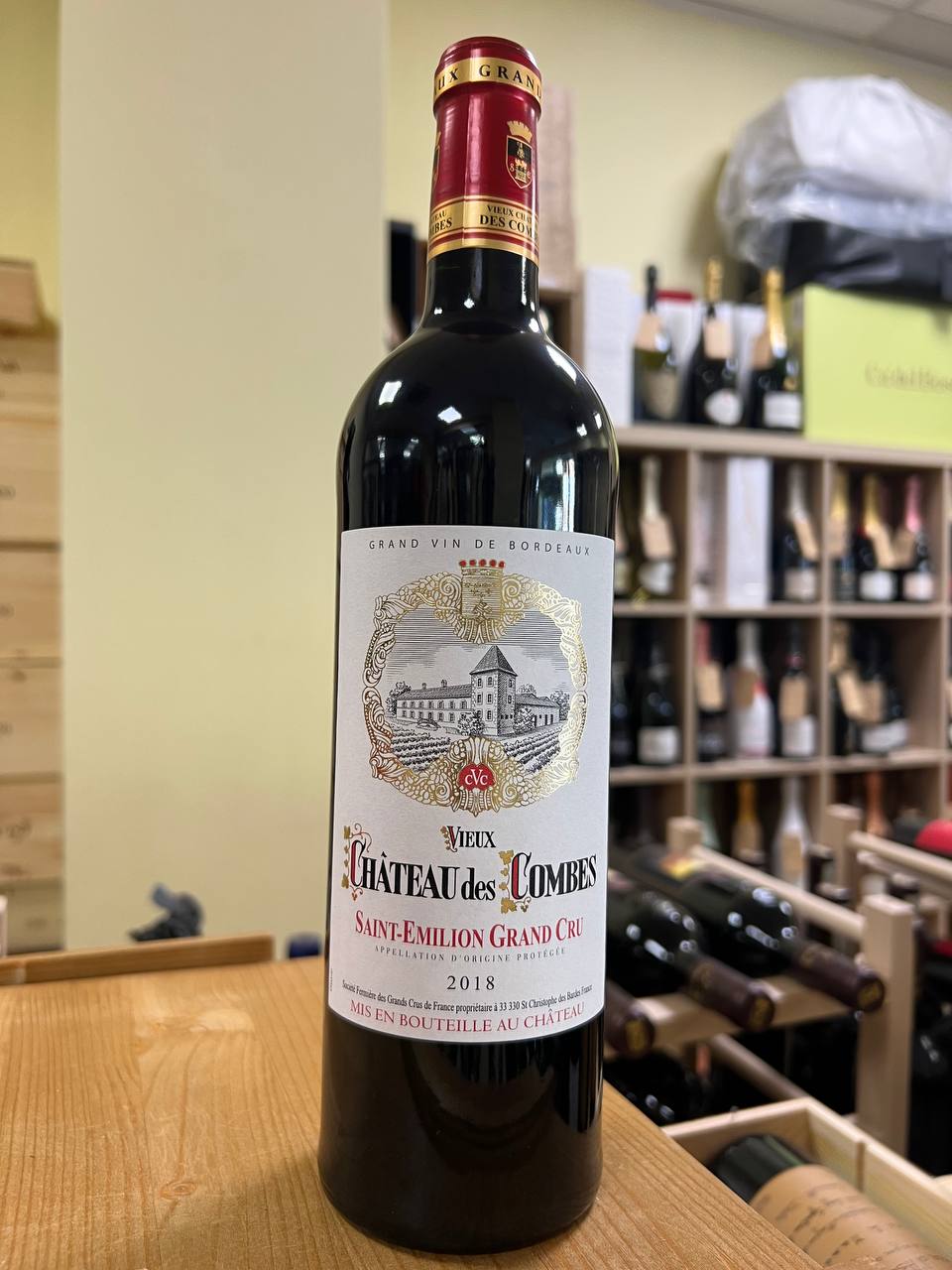 Vieux Chateau Des Combes 2018 Saint Emilion