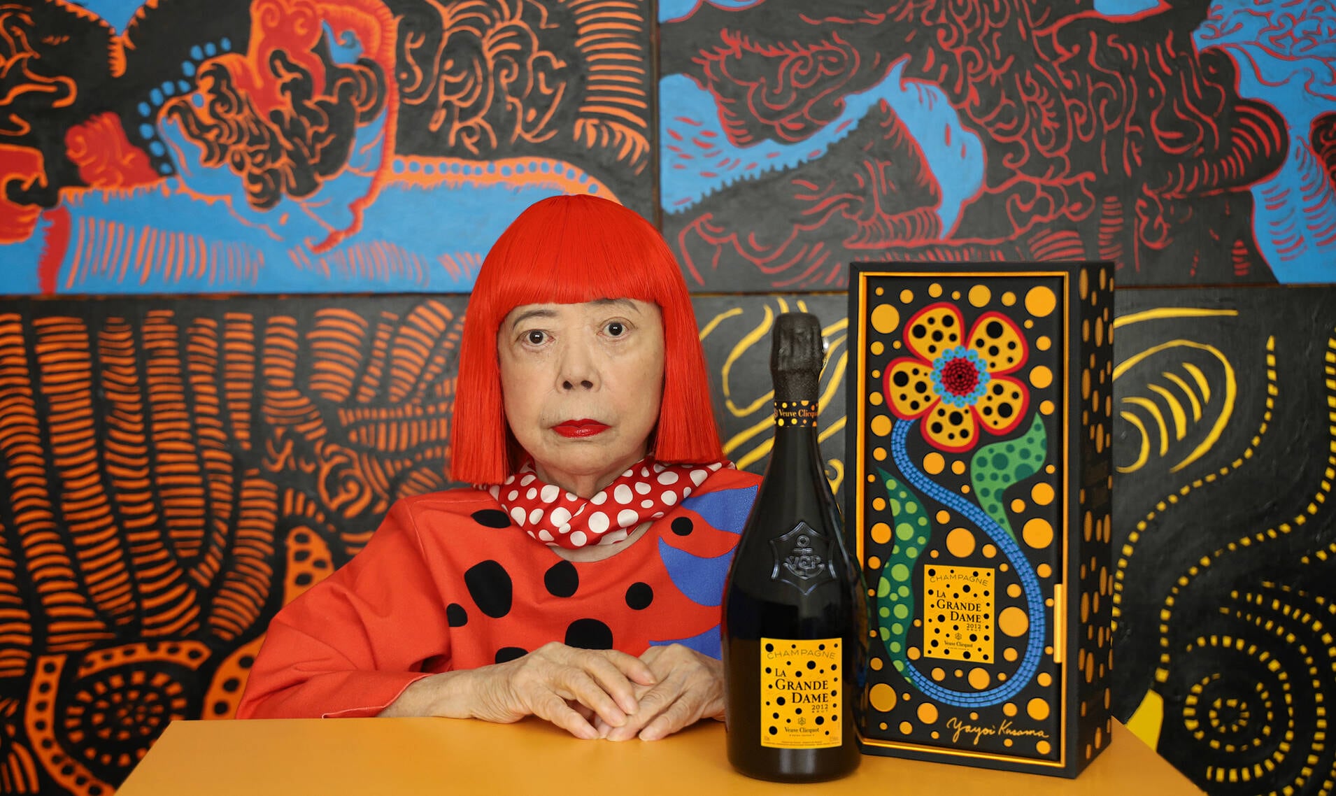 Veuve Clicquot La Grande Dame 2012 di Yayoi Kusama