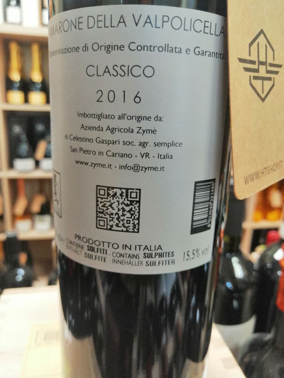 Zýmé 2016 Amarone della Valpolicella Classico